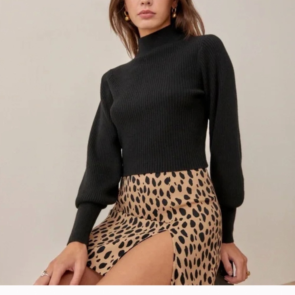 Reformation Margot Skirt - Bobcat